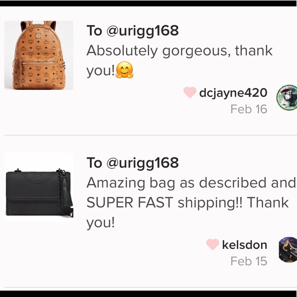 5 star rating and love notes